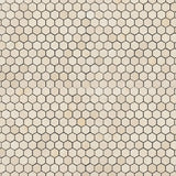 1” Alicante Crema Marfil Hexagon Spanish Marble
