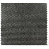11 x 11.75 Black Basalt Penny Round