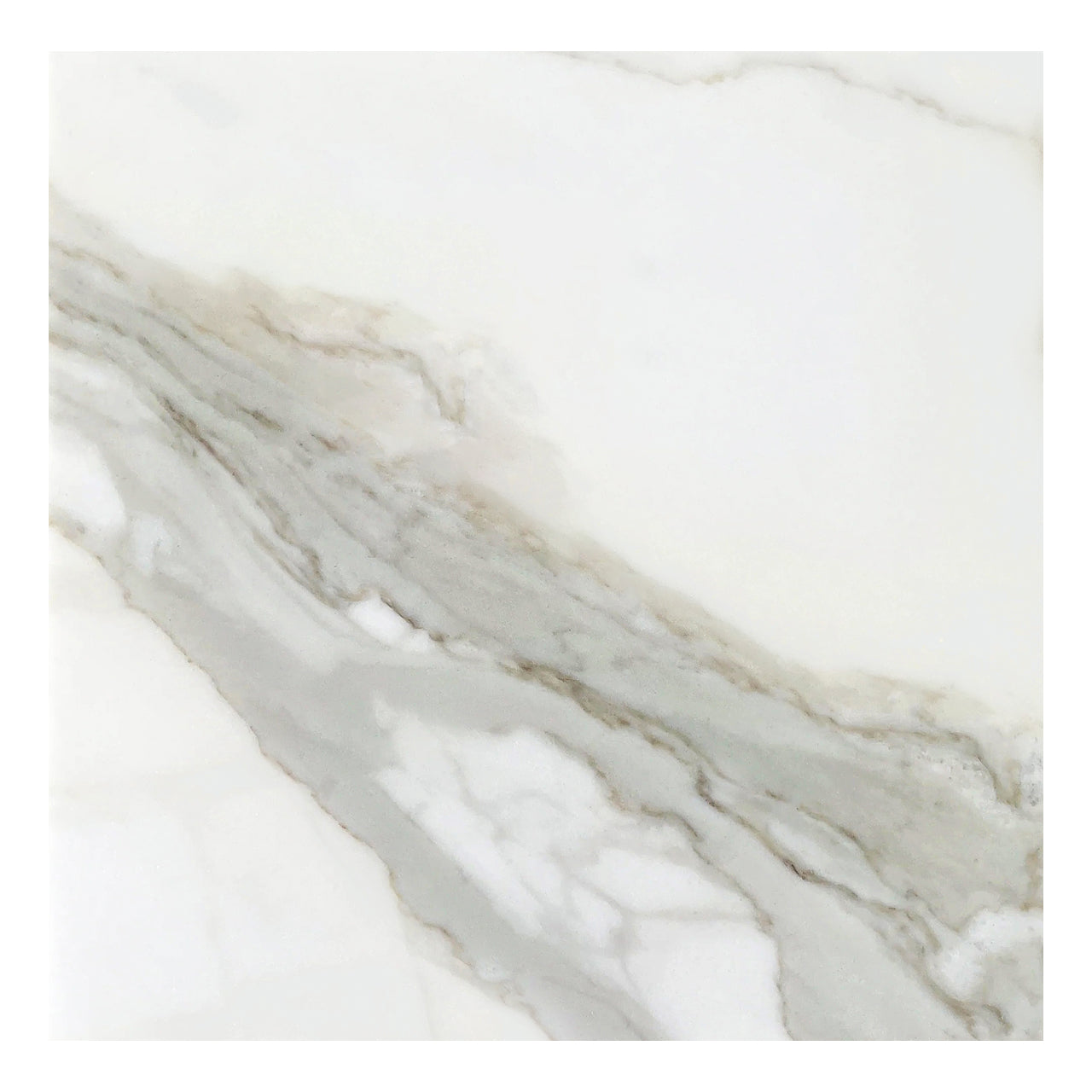 12x12 Calacatta Gold Italian Marble Tile Honed