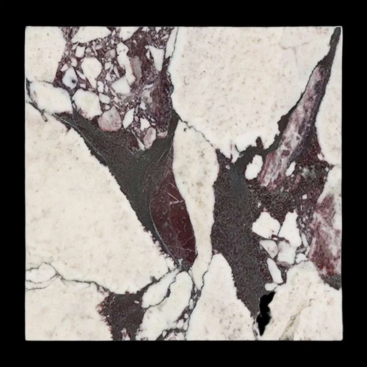 12x12 Calacatta Violet Purple Marble Tile