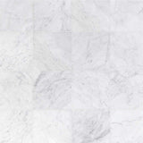 12x12 Carrara White Marble from Italy, 3/8