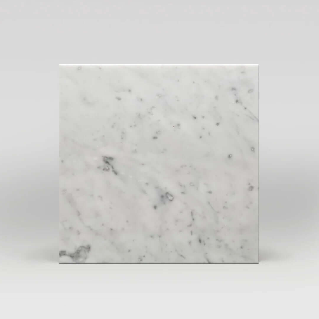 12x12 Carrara White Marble from Italy, 3/8