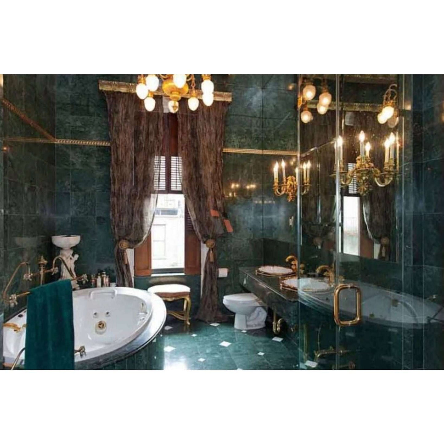 12x12 Empress Green Polished 3/8