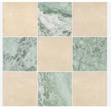 12x12 Ming Green Classico Marble, 3/8