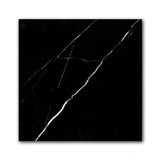 12x12 Nero Marquina  Marble, 3/8