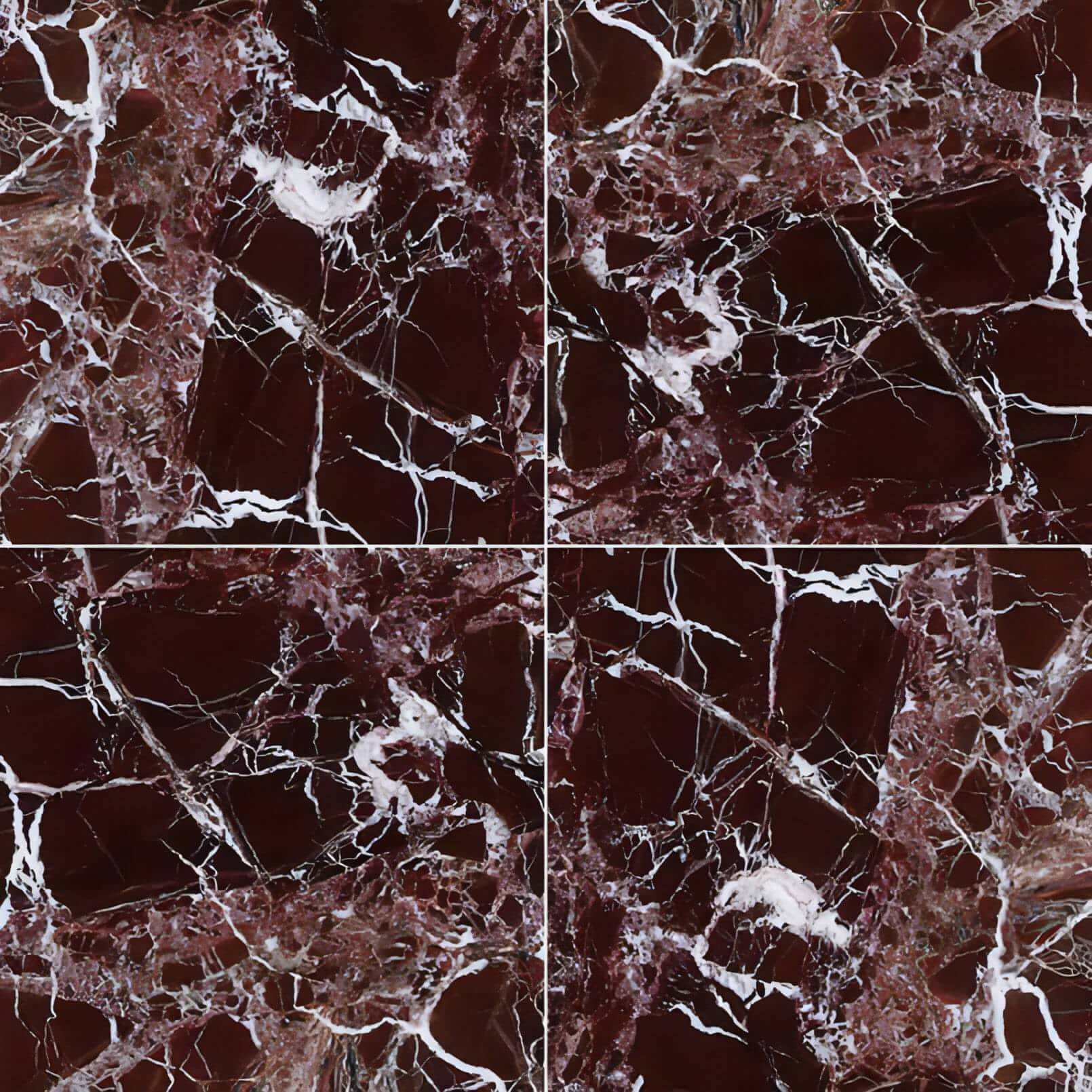 12x12 Italian Rosso Levanto Polished 3/8