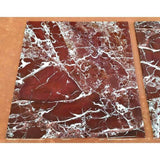 12x12 Italian Rosso Levanto Polished 3/8