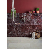 12x12 Italian Rosso Levanto Polished 3/8