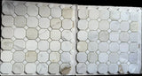 12x12 Tuscan Calacatta Gold Octagon Mosaic Tile