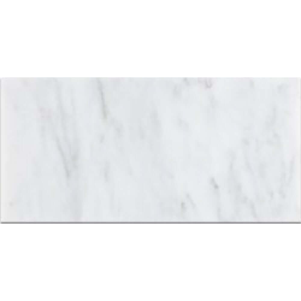12x14 Oriental White ( Asian Statuary ) Marble Tile