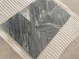 12x24, 3/8 Bardiglio Italian Gray Marble Tile