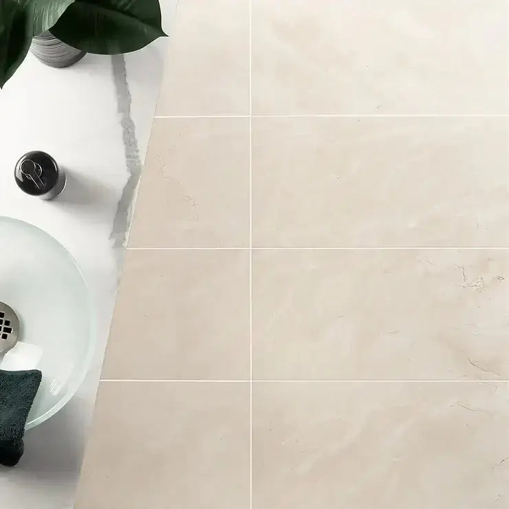 12x24 Alicante Crema Marfil Premium Spanish Marble Tile