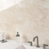 12x24 Alicante Crema Marfil Premium Spanish Marble Tile