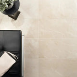 12x24 Alicante Crema Marfil Premium Spanish Marble Tile