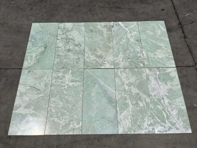 12x24 Ming Green Classico Marble Tile