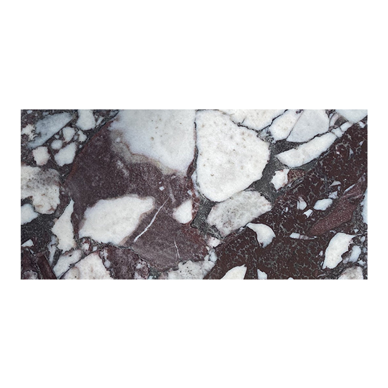 Calacatta Viola 9 x 18 Marble Tile Honed
