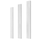 Bianco Dolomite Marble 6" x 36" Door Threshold Saddle Honed
