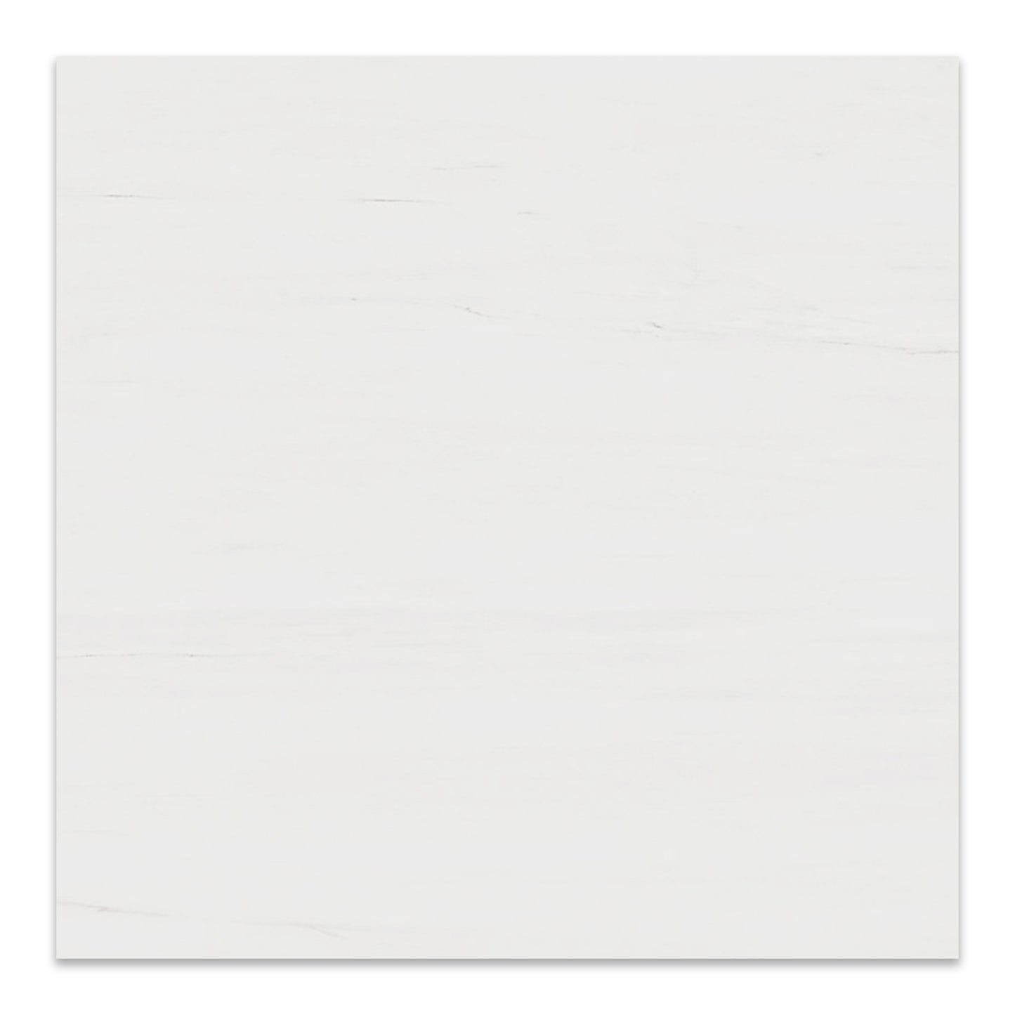 24x24 Bianco Dolomite Marble Tile Honed