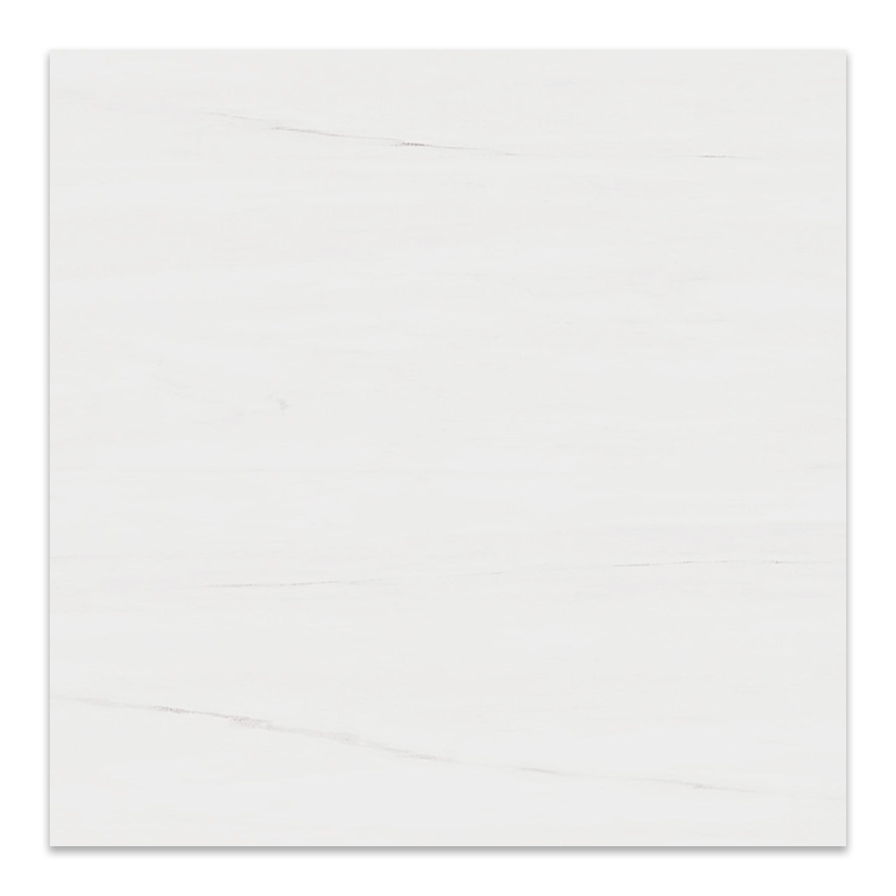 18x18 Bianco Dolomite Marble Tile  Honed