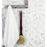 1x1 Tuscan Calacatta Marble Square Mosaic Tile