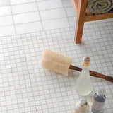 1x1 Pure Thassos White Marble Square Mosaic Tile