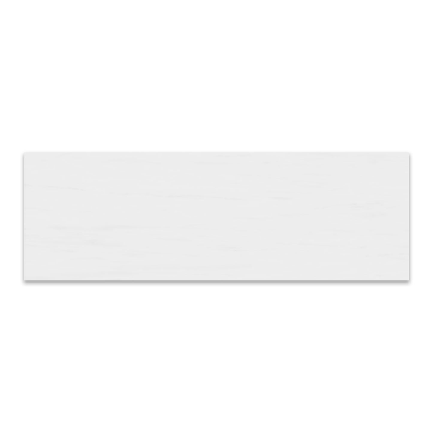 6x18 Bianco Dolomite Marble Tile Honed