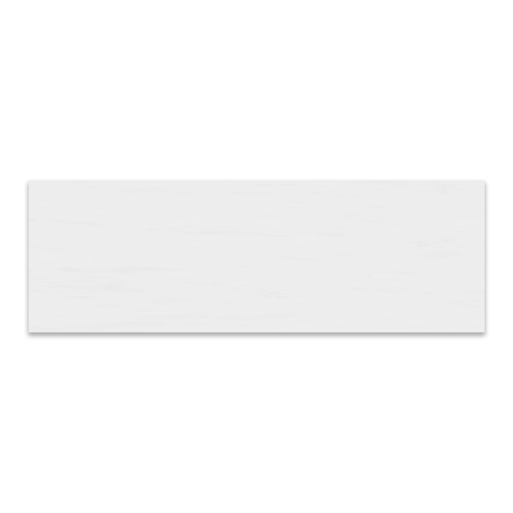 6x18 Bianco Dolomite Marble Tile Honed