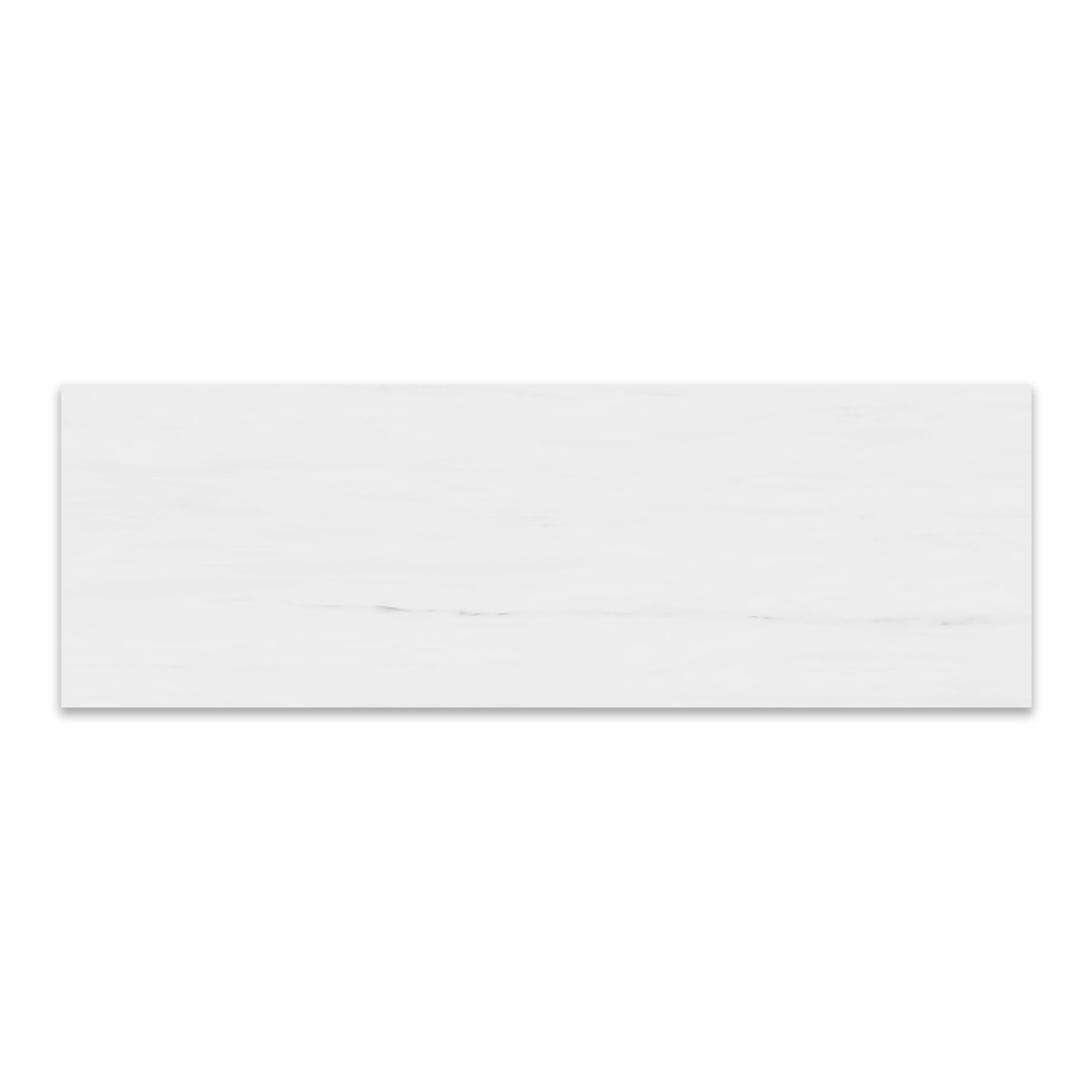 4x12 Bianco Dolomite Marble Subway Tile Polished