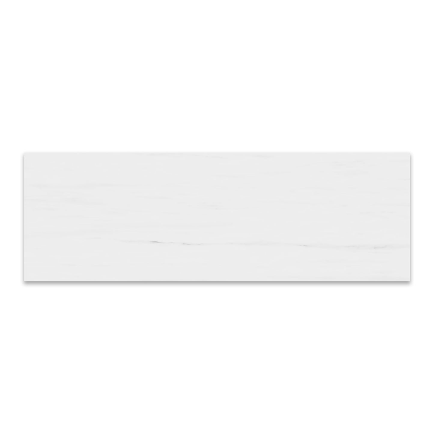 4x12 Bianco Dolomite Marble Subway Tile Honed