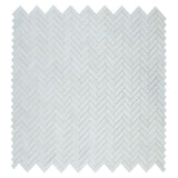 1x3 Dolomite Polished Herringbone on Mesh 12 x 12.75