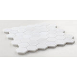 2” Bianco Dolomite Hexagon Mosaic