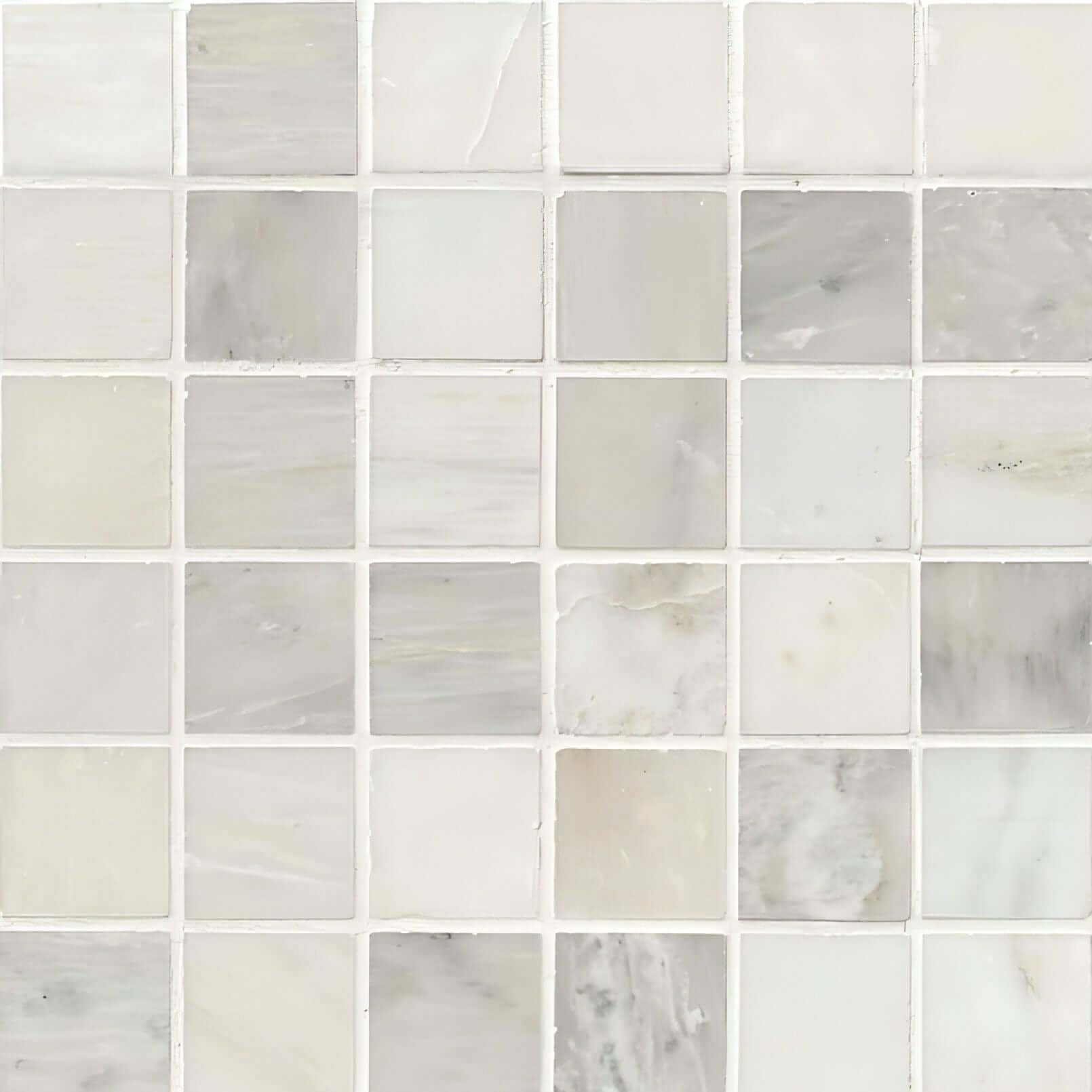 2” Greecian White Hexagon Polished Mosaic Tile