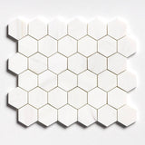 2” Hexagon Dolomite Honed 12 x 12