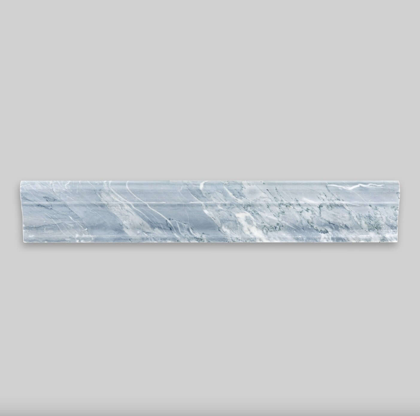2 x 12 x 1 Bardiglio Chairrail Trim Piece