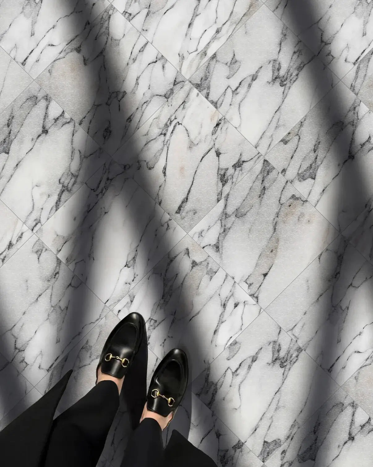 24x24 Arabescato Polished Deluxe Italian Marble