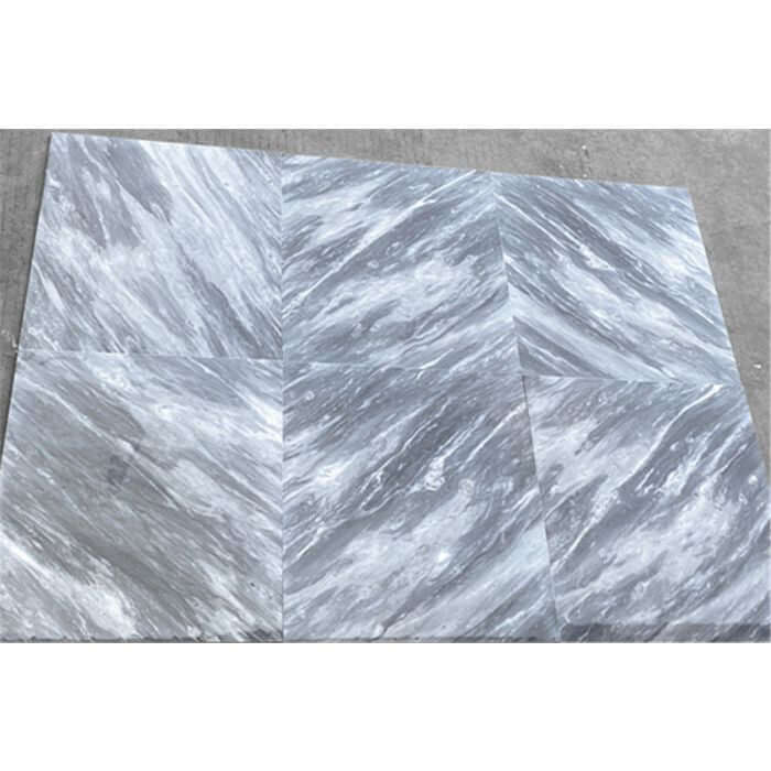 24x24 Bardiglio Italian Gray Marble