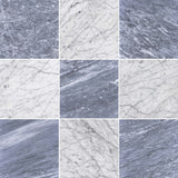 24x24 Bardiglio Italian Gray Marble