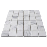 Calacatta Gold Italian Marble 2x2 Mosaic Tile Polished