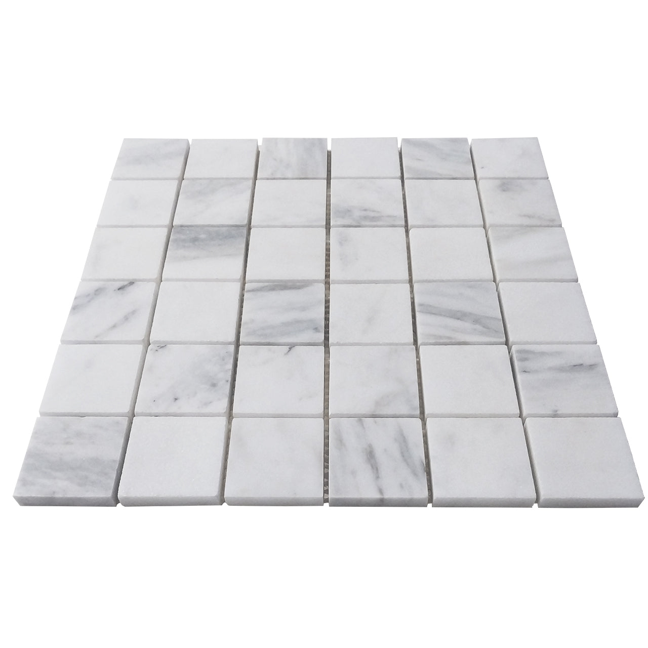 Calacatta Gold Italian Marble 2x2 Mosaic Tile Polished