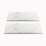 4x12 Calacatta Gold Italian Marble Bullnose Trim Tile Polished