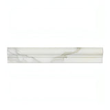 2x12 Tuscan Calacatta Gold Marble  Og-1 Chair Rail Molding Trim Polished / Honed