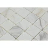 2x2 Calacatta Gold Marble Mosaic Tile