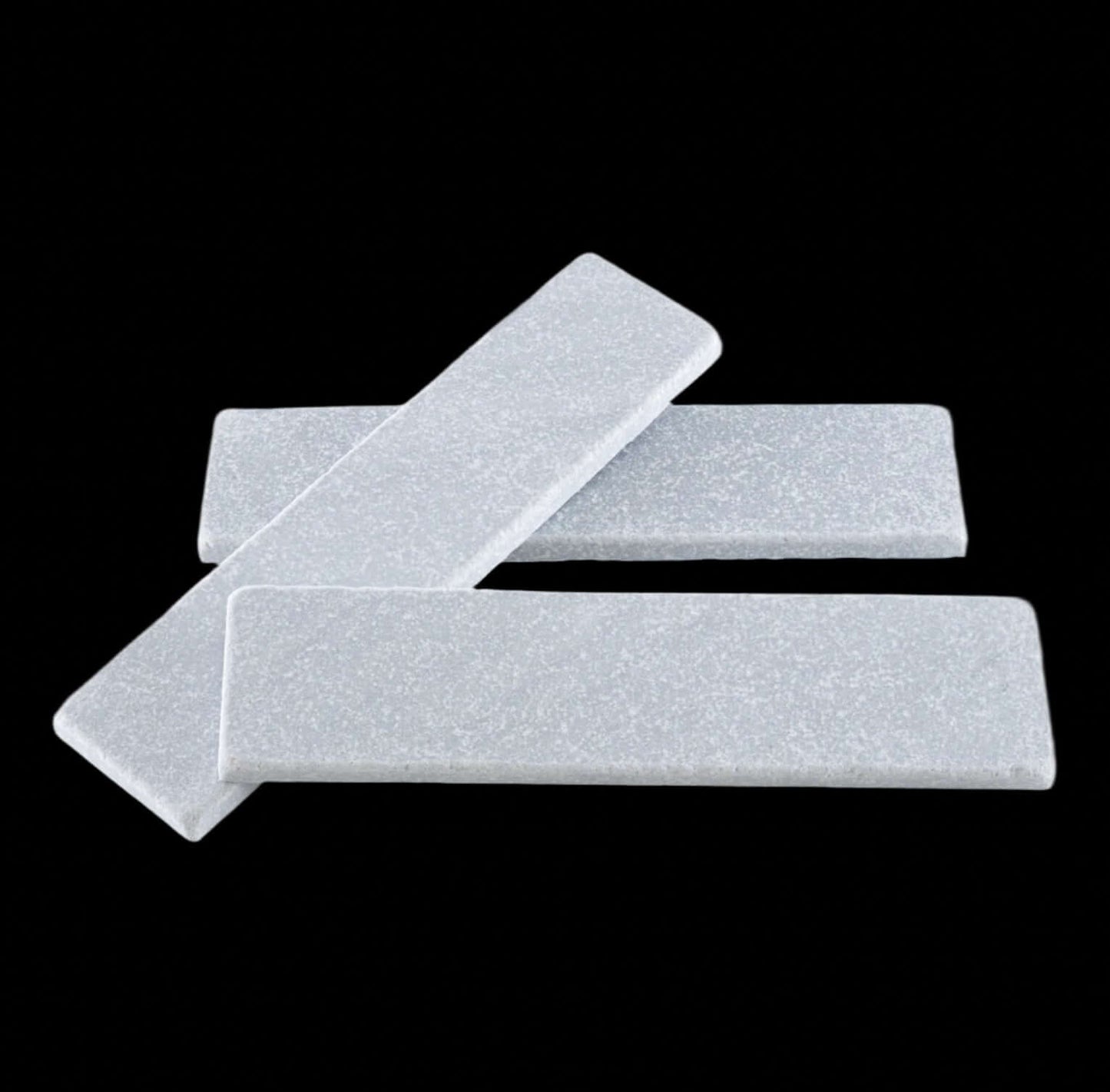 2”x8” Bardiglio Imperiale Marble Tumbled Tile