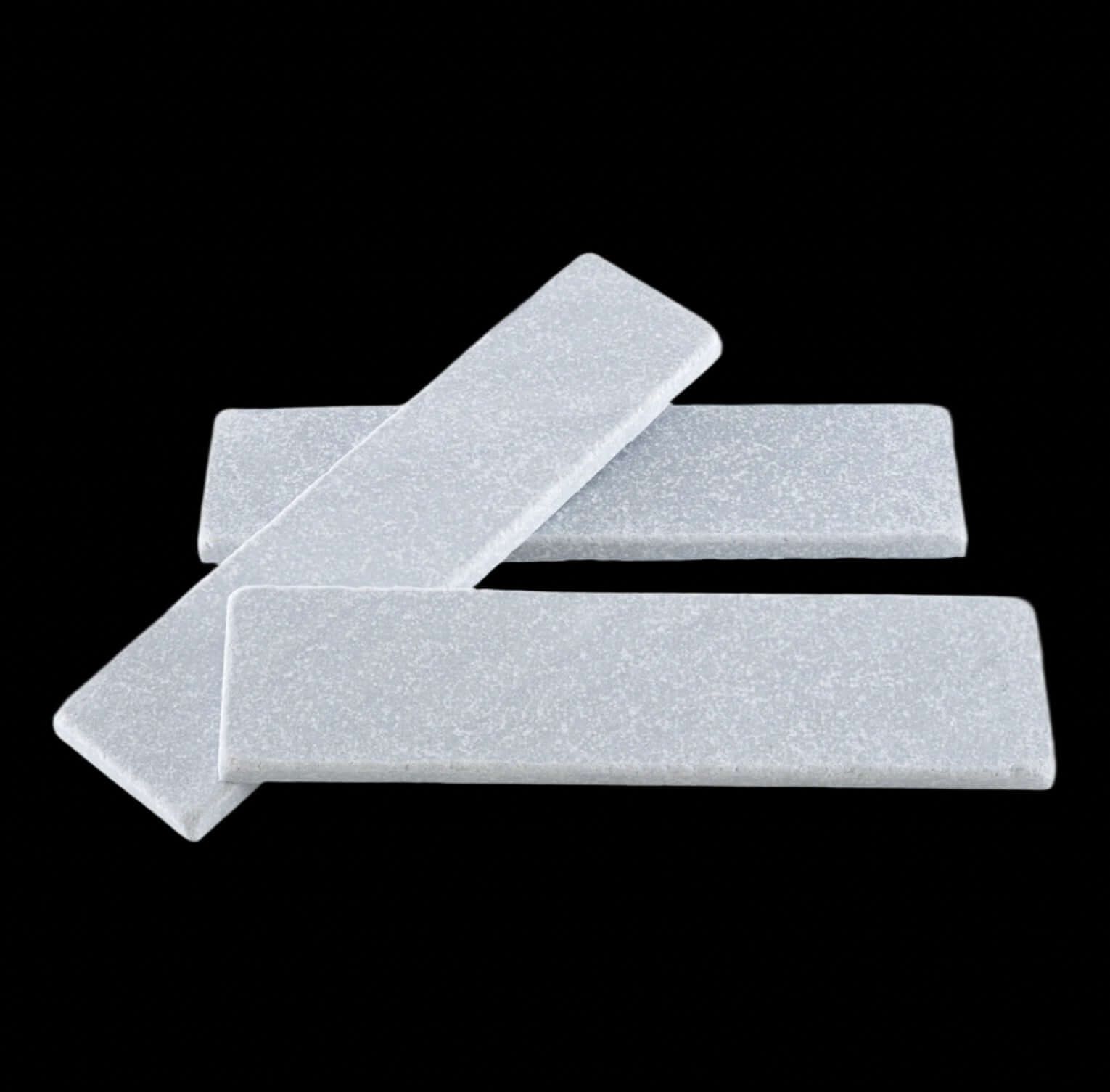 2”x8” Bardiglio Imperiale Marble Tumbled Tile