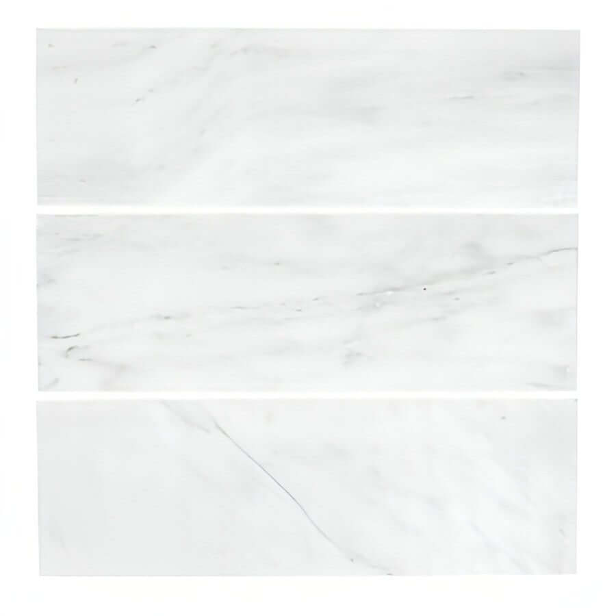 2X8 Carrara White Subway Tile
