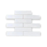 2X8 Thassos White Subway from Greece
