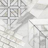 36x36 Calacatta Gold Italian Marble Tile Polished