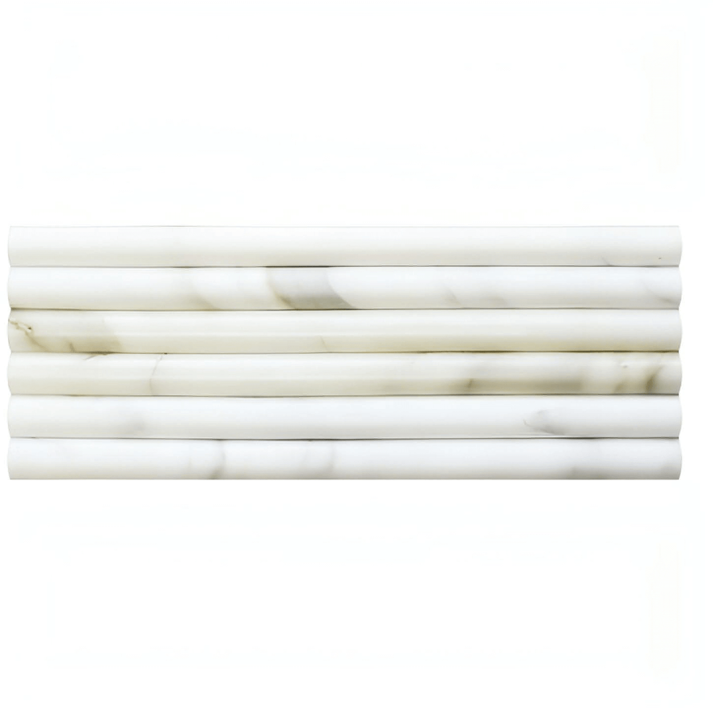 3/4 x 12 Calacatta Gold Pencil Liner POLISHED / HONED