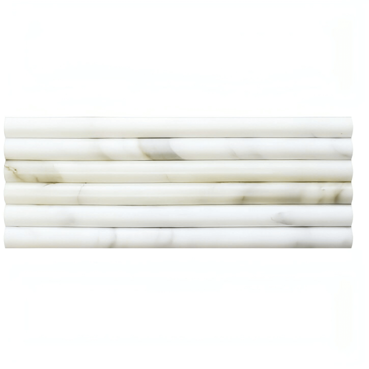3/4 x 12 Calacatta Gold Pencil Liner POLISHED / HONED