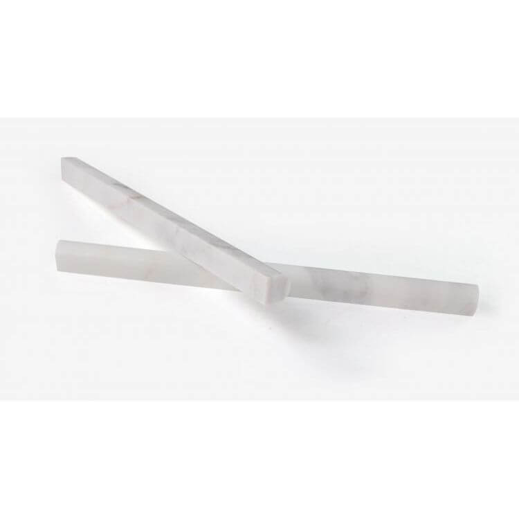 3/4 x 12 Calacatta Gold Pencil Liner POLISHED / HONED